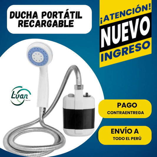 DUCHA PORTÁTIL RECARGABLE 💦⭐⭐