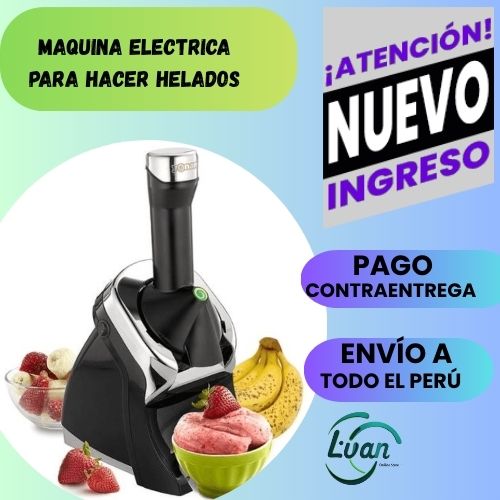 MÁQUINA ELÉCTRICA PARA HACER HELADOS 🍨🤩