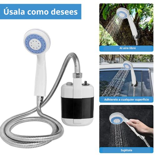 DUCHA PORTÁTIL RECARGABLE 💦⭐⭐