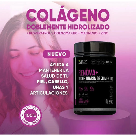 RENOVA PLUS🤩COLÁGENO DOBLEMENTE HIDROLIZADO🤩
